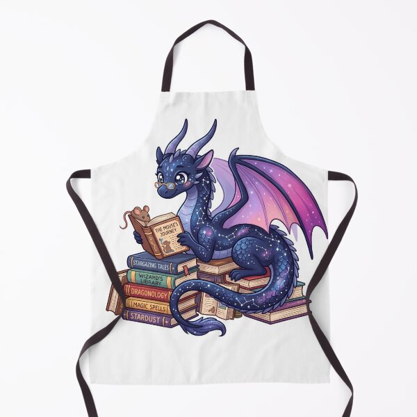 Item preview, Cute Galaxy Dragon Reading Books Student Gift designed and sold by DavidN2026.