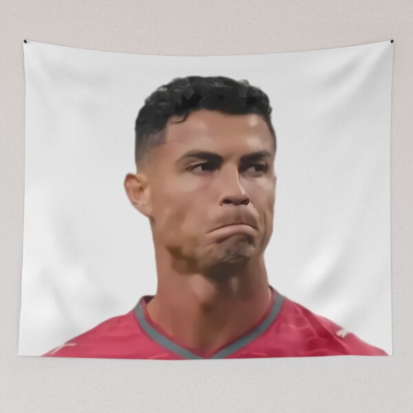 Item preview, Cristiano Ronaldo Sad Face World Cup Portugal Football designed and sold by HelloCal.