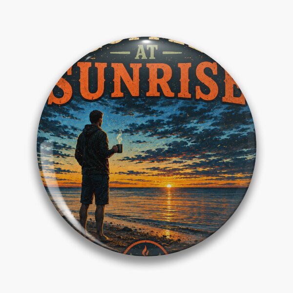 Item preview, Coffee at Sunrise – Vintage Outdoor Adventure designed and sold by SkyrishStudios.