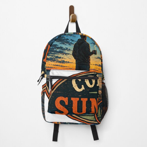 Item preview, Coffee at Sunrise – Vintage Outdoor Adventure designed and sold by SkyrishStudios.