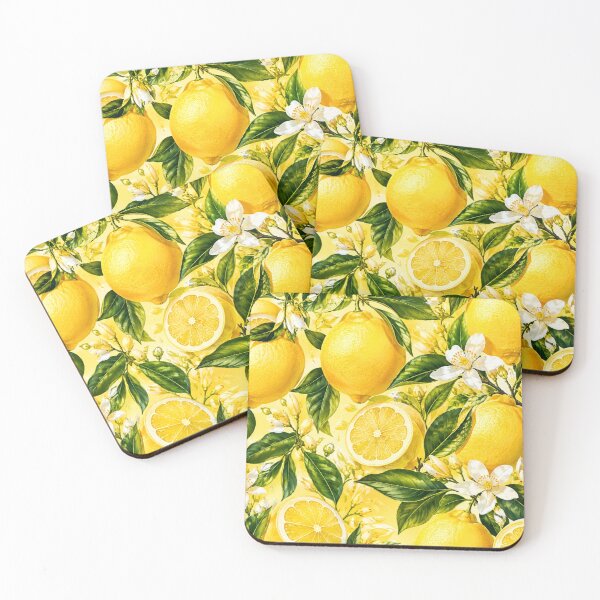 Item preview, Lemon Blossom Paradise designed and sold by Gold&pixels.