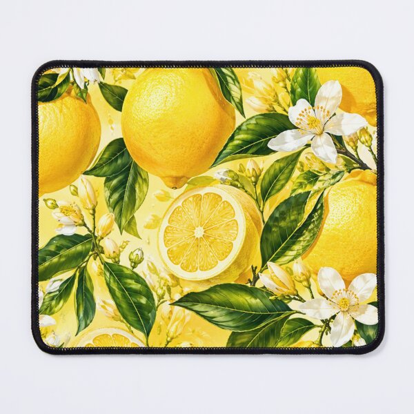 Item preview, Lemon Blossom Paradise designed and sold by Gold&pixels.