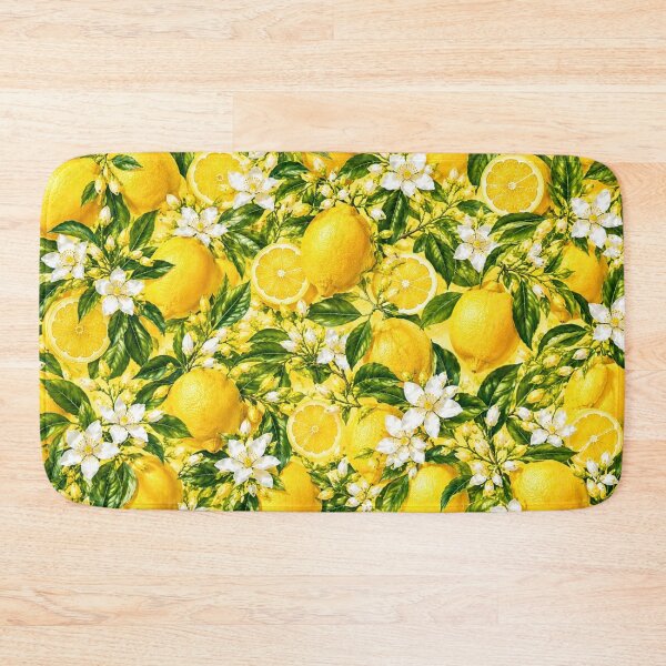 Item preview, Lemon Blossom Paradise designed and sold by Gold&pixels.