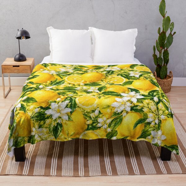 Item preview, Lemon Blossom Paradise designed and sold by Gold&pixels.