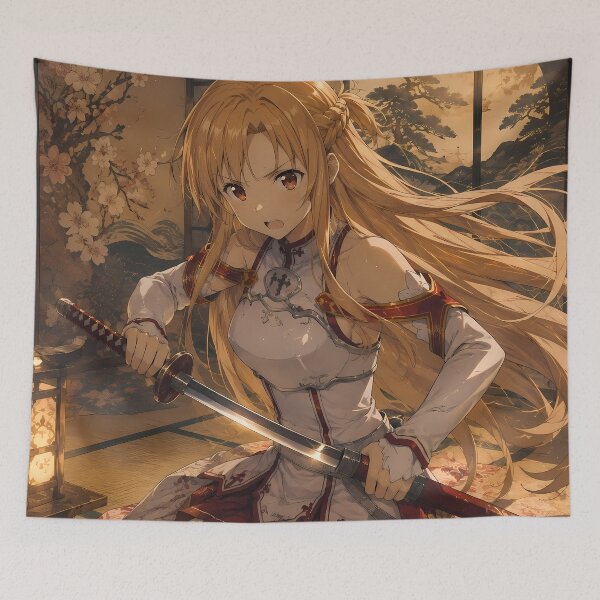 Item preview, Asuna Sword Art Online Moonlit Tatami Samurai designed and sold by mildaclairmo.