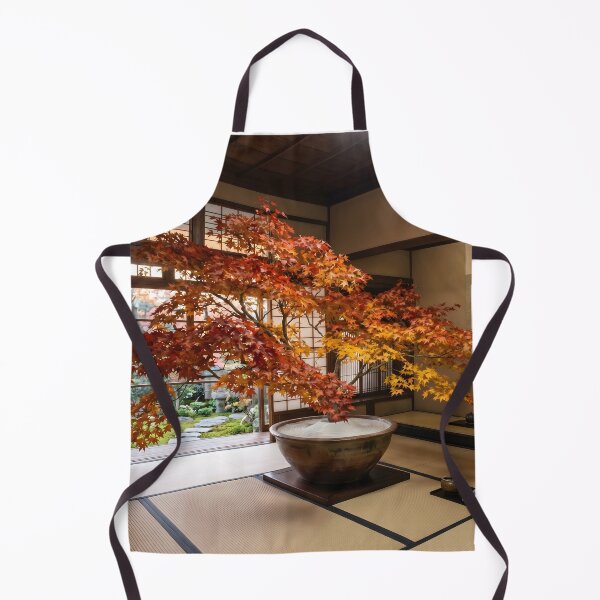 Item preview, Japanese Autumn Maple Sunabono Ikebana designed and sold by conohitoAI-ArtGallery.