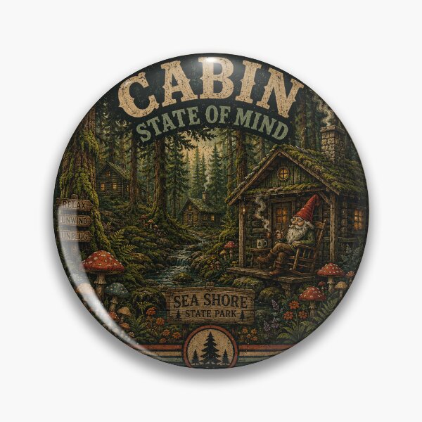 Item preview, Cabin State of Mind designed and sold by SkyrishStudios.