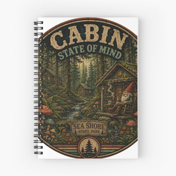Item preview, Cabin State of Mind designed and sold by SkyrishStudios.