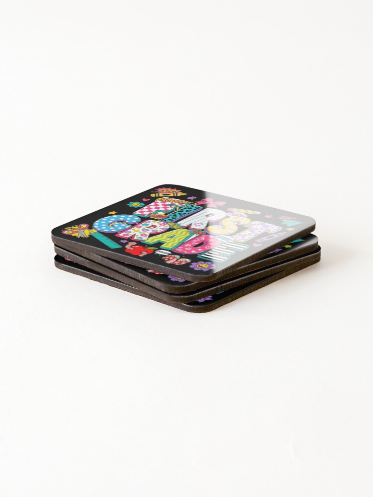 Thumbnail 4 of 5, Coasters (Set of 4), First Grade designed and sold by BestCoolStuff.