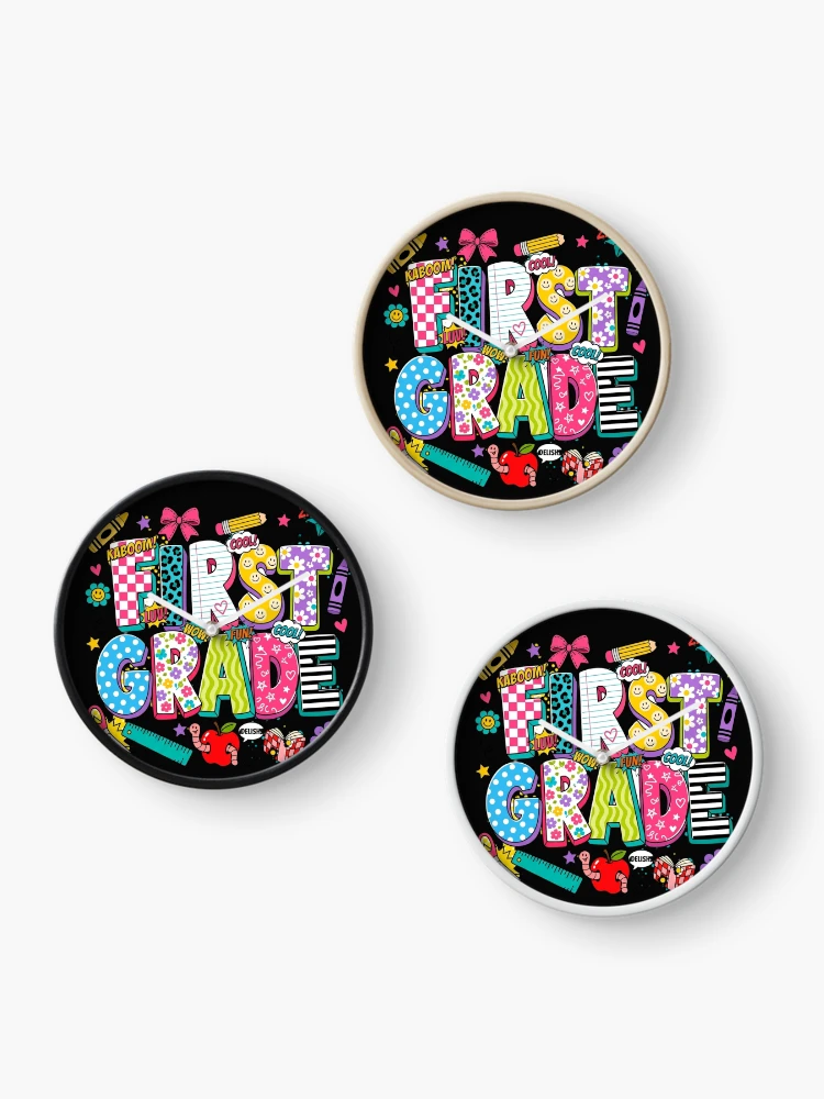 Thumbnail 3 of 4, Clock, First Grade designed and sold by BestCoolStuff.