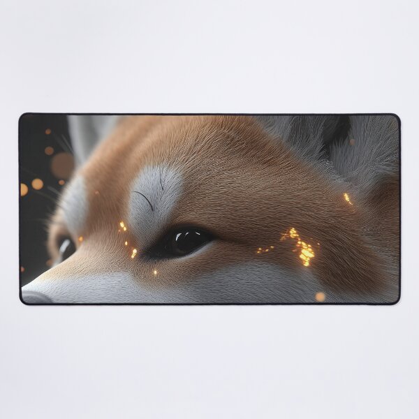 Item preview, Shiba Inu Dog Golden Sparks Majestic Japanese Canine Spirit designed and sold by mildaclairmo.