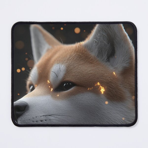 Item preview, Shiba Inu Dog Golden Sparks Majestic Japanese Canine Spirit designed and sold by mildaclairmo.