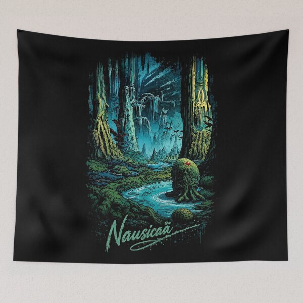 Item preview, Nausicaä Art - Green Deep Florest designed and sold by DrFumaStone.