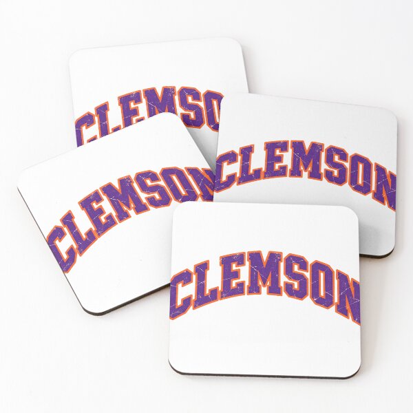 Item preview, Clemson Vintage Collegiate Distressed Arched University Graphic Tee designed and sold by TM DESIGNS AND MORE.
