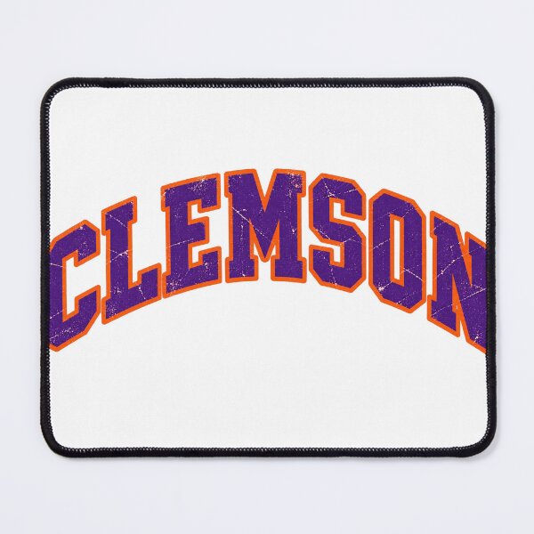 Item preview, Clemson Vintage Collegiate Distressed Arched University Graphic Tee designed and sold by TM DESIGNS AND MORE.