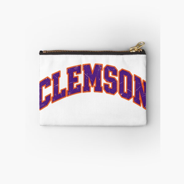 Item preview, Clemson Vintage Collegiate Distressed Arched University Graphic Tee designed and sold by TM DESIGNS AND MORE.