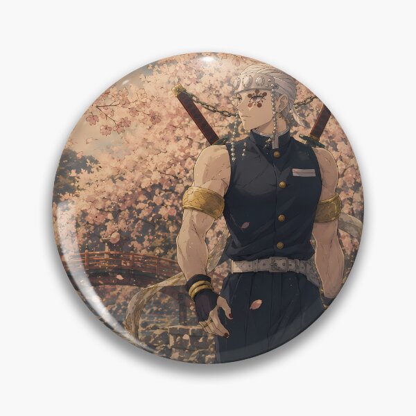 Item preview, Tengen Uzui Demon Slayer Blossom Garden Elegance designed and sold by mildaclairmo.