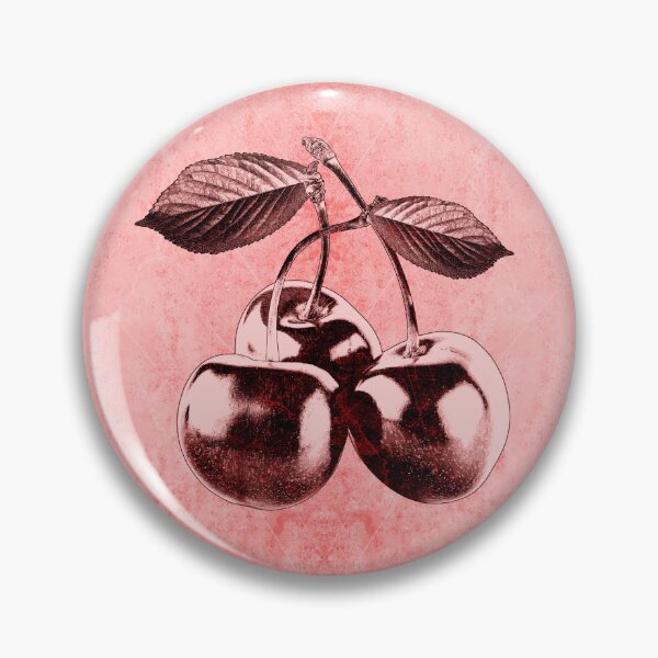 Item preview, Dark Red Cherries Three Fruit Stem Leaves Botanical Still Life designed and sold by Ghoul Enterprises.