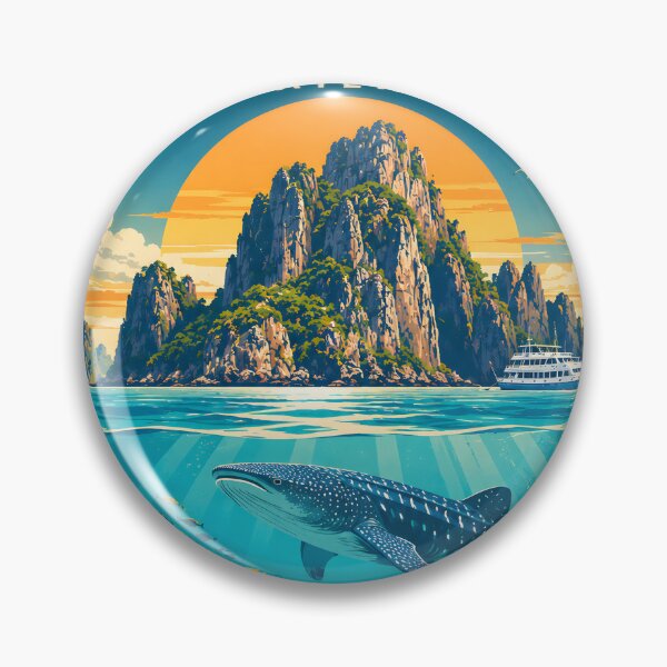 Item preview, RICHELIEU ROCK – Vintage Travel Poster designed and sold by Spirit of Siam.