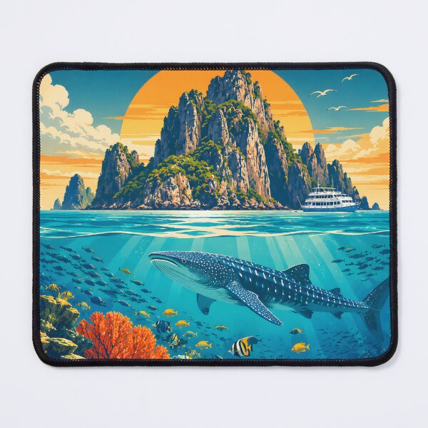 Item preview, RICHELIEU ROCK – Vintage Travel Poster designed and sold by Spirit of Siam.