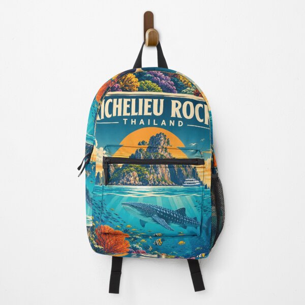 Item preview, RICHELIEU ROCK – Vintage Travel Poster designed and sold by Spirit of Siam.