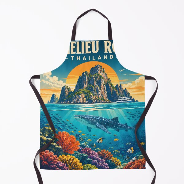 Item preview, RICHELIEU ROCK – Vintage Travel Poster designed and sold by Spirit of Siam.