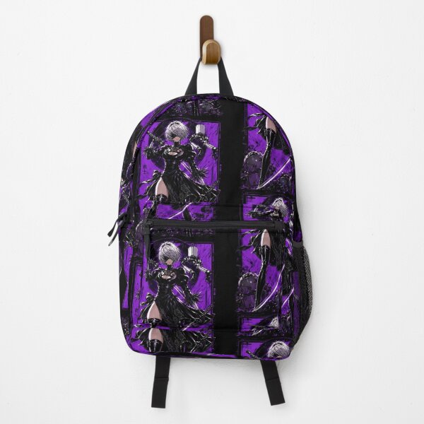 Item preview, Purple Cyber Warrior Anime Art designed and sold by InspireArtI.