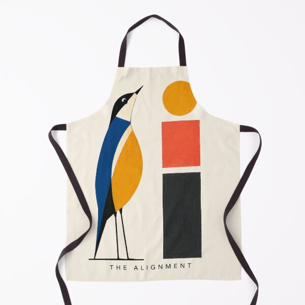 Item preview, The Alignment Modern Abstract Bird Art Print designed and sold by Filora Atelier | Bird Art.