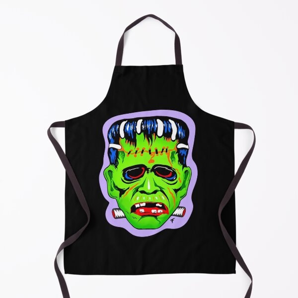 Item preview, Vintage Frankenstein Mask - Purple Outline designed and sold by The Abysmall.