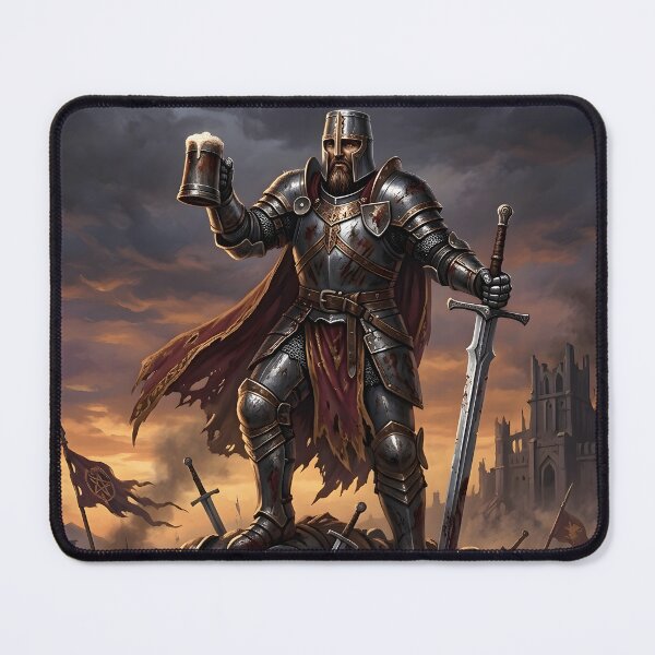 Item preview, The Sacred Toast of the Knight's Triumph over the Fallen designed and sold by StyleArtStudio.