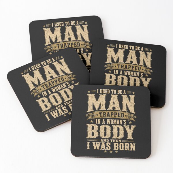 Item preview, I Used to Be A Man Trapped in A Womans Body designed and sold by sentfromemily.