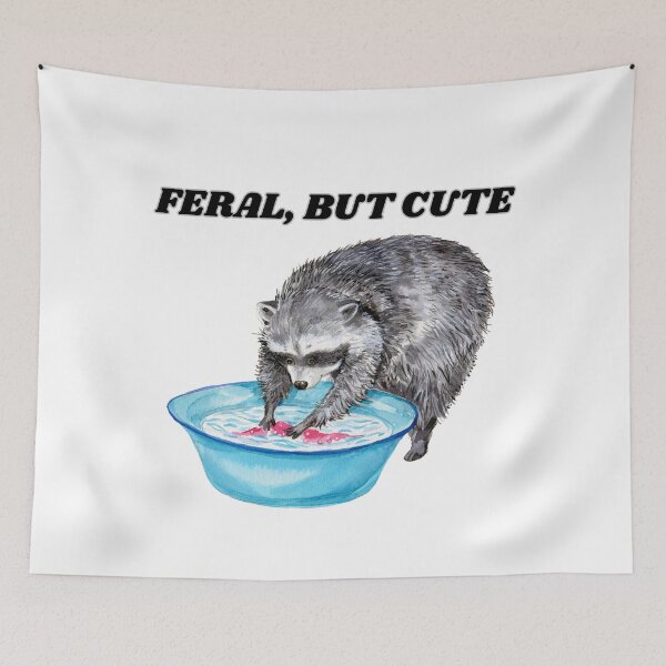 Item preview, Feral, But Cute designed and sold by CursedButCute1.