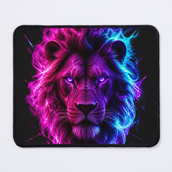 Item preview, MULTICOLORED LION designed and sold by CarnivoreGifts.