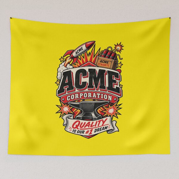 Item preview, Acme Corporation Looney Tunes Cartoon Logo version three designed and sold by killem667.