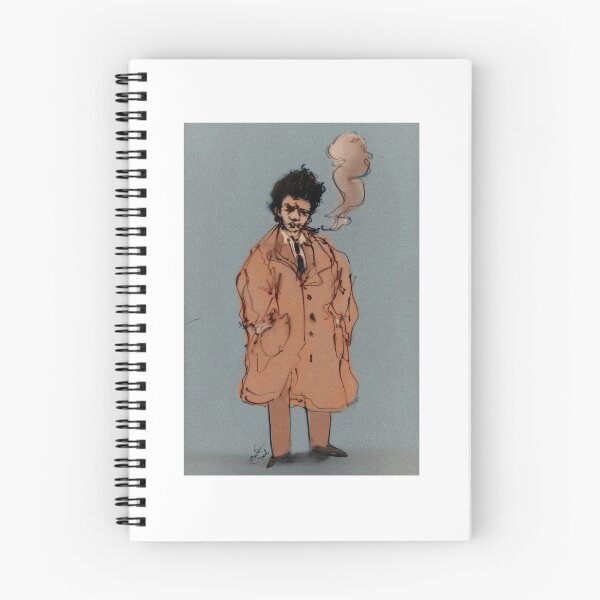 Item preview, Scrungly Columbo Print designed and sold by noodaliesaloon.