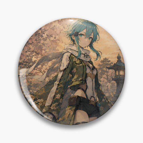 Artikelvorschau, Sinon Sword Art Online Sakura-Schrein Abend entworfen und verkauft von mildaclairmo.