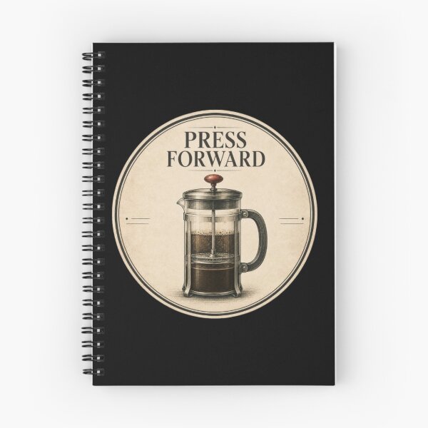 Item preview, Press Forward designed and sold by QuietSpark.