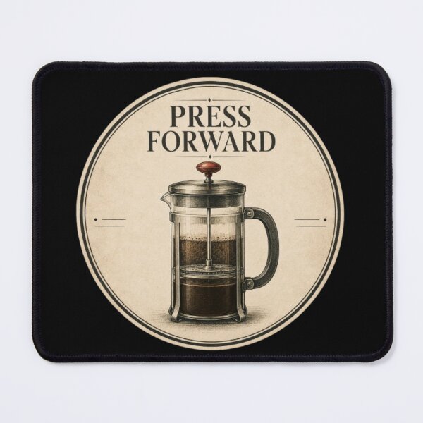 Item preview, Press Forward designed and sold by QuietSpark.