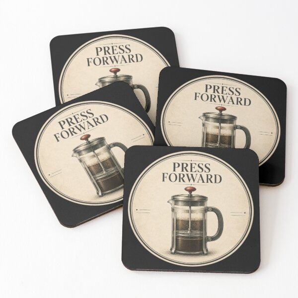 Item preview, Press Forward designed and sold by QuietSpark.