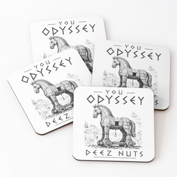 Item preview, You Odyssey Deez-Nuts Funny Trojan Horse Ancient Greek   designed and sold by D4nnyBoiArt.