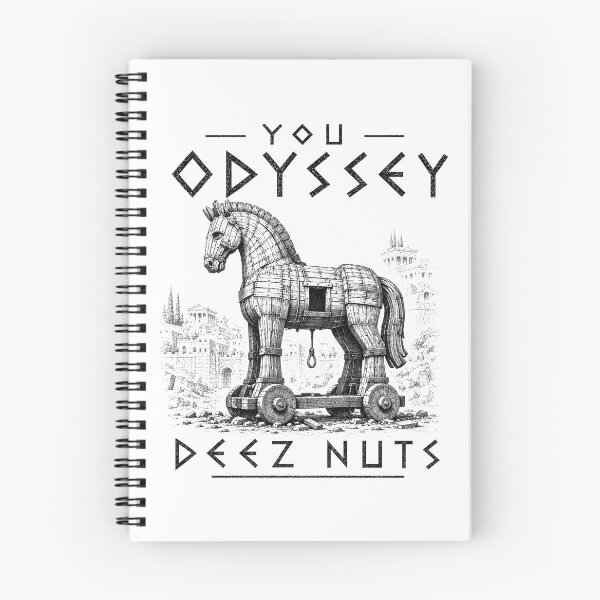 Item preview, You Odyssey Deez-Nuts Funny Trojan Horse Ancient Greek designed and sold by D4nnyBoiArt.