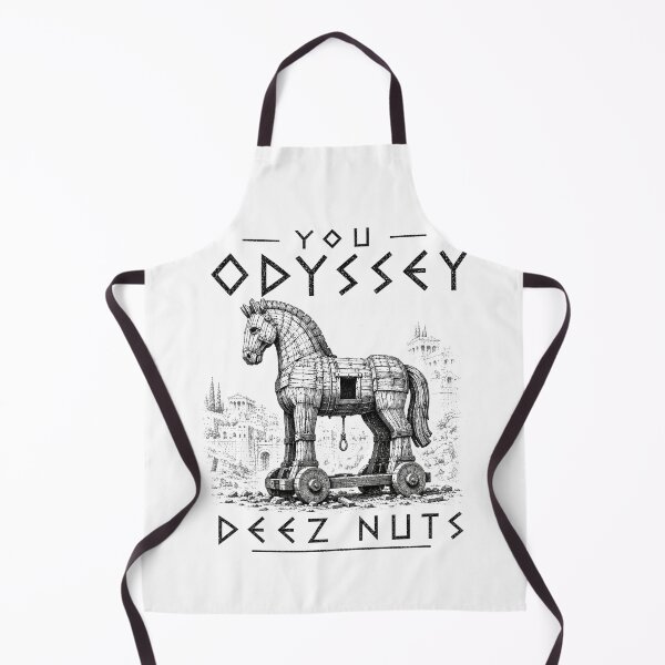 Item preview, You Odyssey Deez-Nuts Funny Trojan Horse Ancient Greek designed and sold by D4nnyBoiArt.