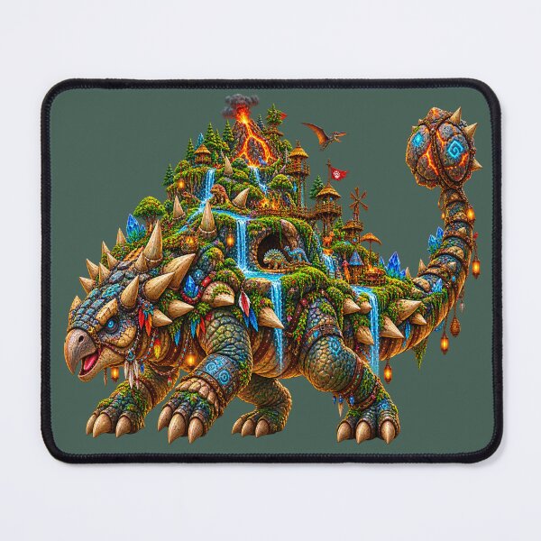 Item preview, Epic Ankylosaurus – Armored Dinosaur Guardian of the Lost World designed and sold by DoodleWorld Studio .