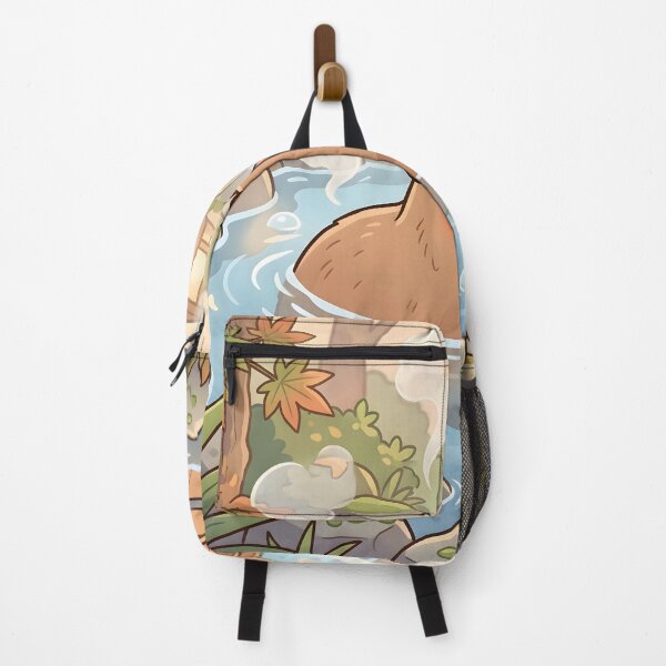 Item preview, Cute Capybara Hot Spring designed and sold by Herodestroyer.