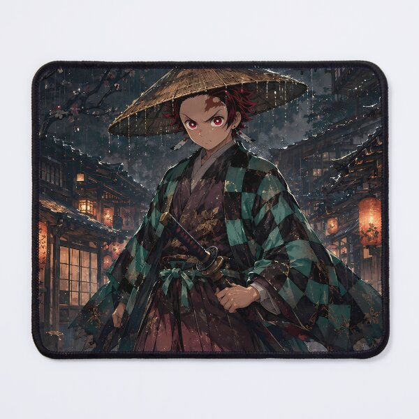 Item preview, Tanjiro Kamado Demon Slayer Rainy Lantern Wanderer designed and sold by mildaclairmo.