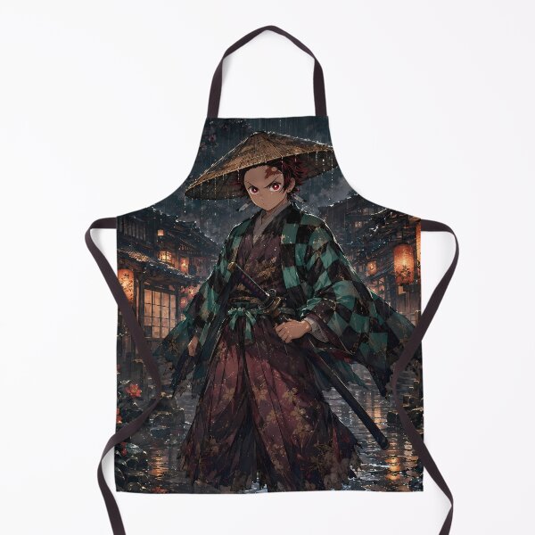 Item preview, Tanjiro Kamado Demon Slayer Rainy Lantern Wanderer designed and sold by mildaclairmo.