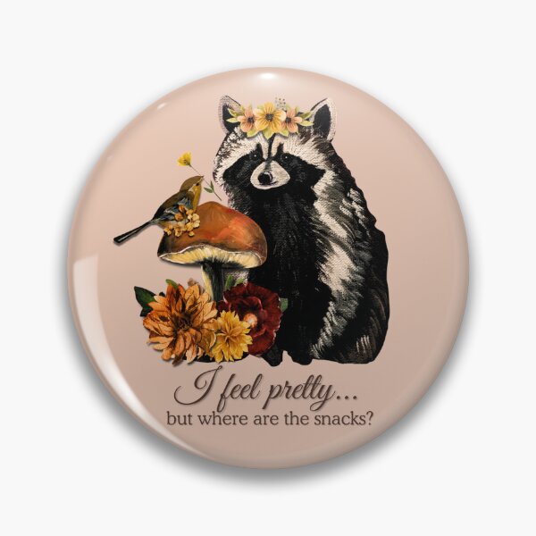 Item preview, Funny Raccoon Where Are The Snacks Flower Crown designed and sold by ArtistsAtticWI.