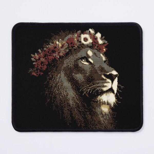 Item preview, Halftone Regal Lion King designed and sold by ClubVacay.