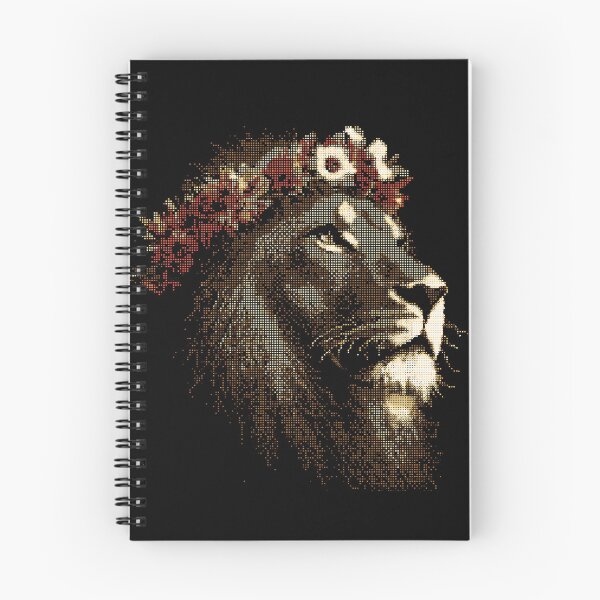 Item preview, Halftone Regal Lion King designed and sold by ClubVacay.