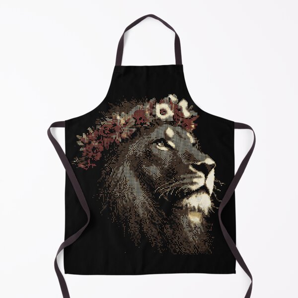 Item preview, Halftone Regal Lion King designed and sold by ClubVacay.